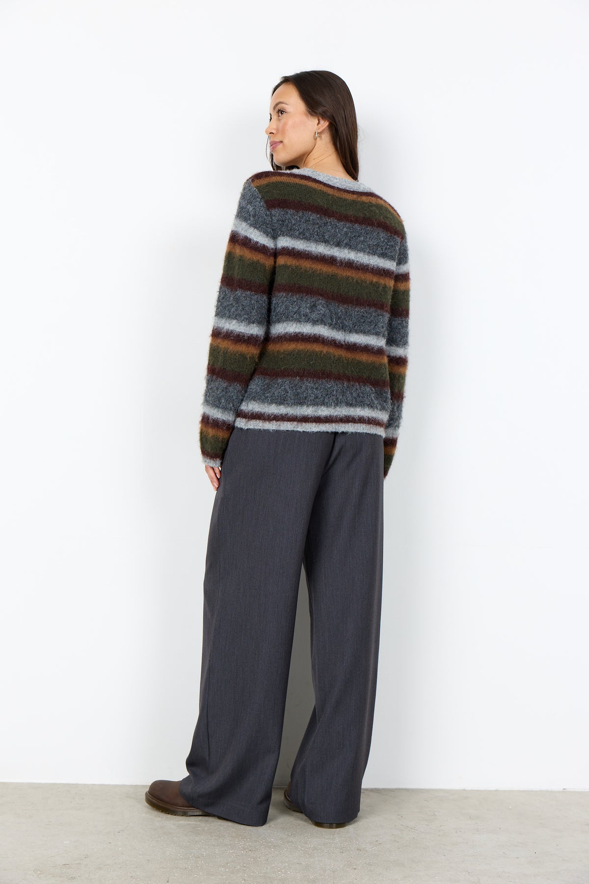 SOYA CONCEPT HADIL Multicolor Striped Pullover Knit