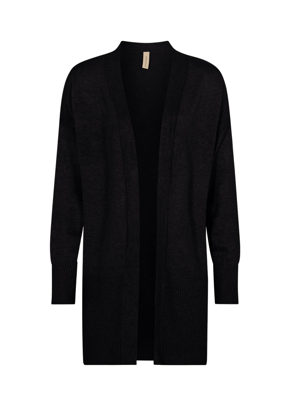 SOYA CONCEPT Dollie 523 Black Open Cardigan