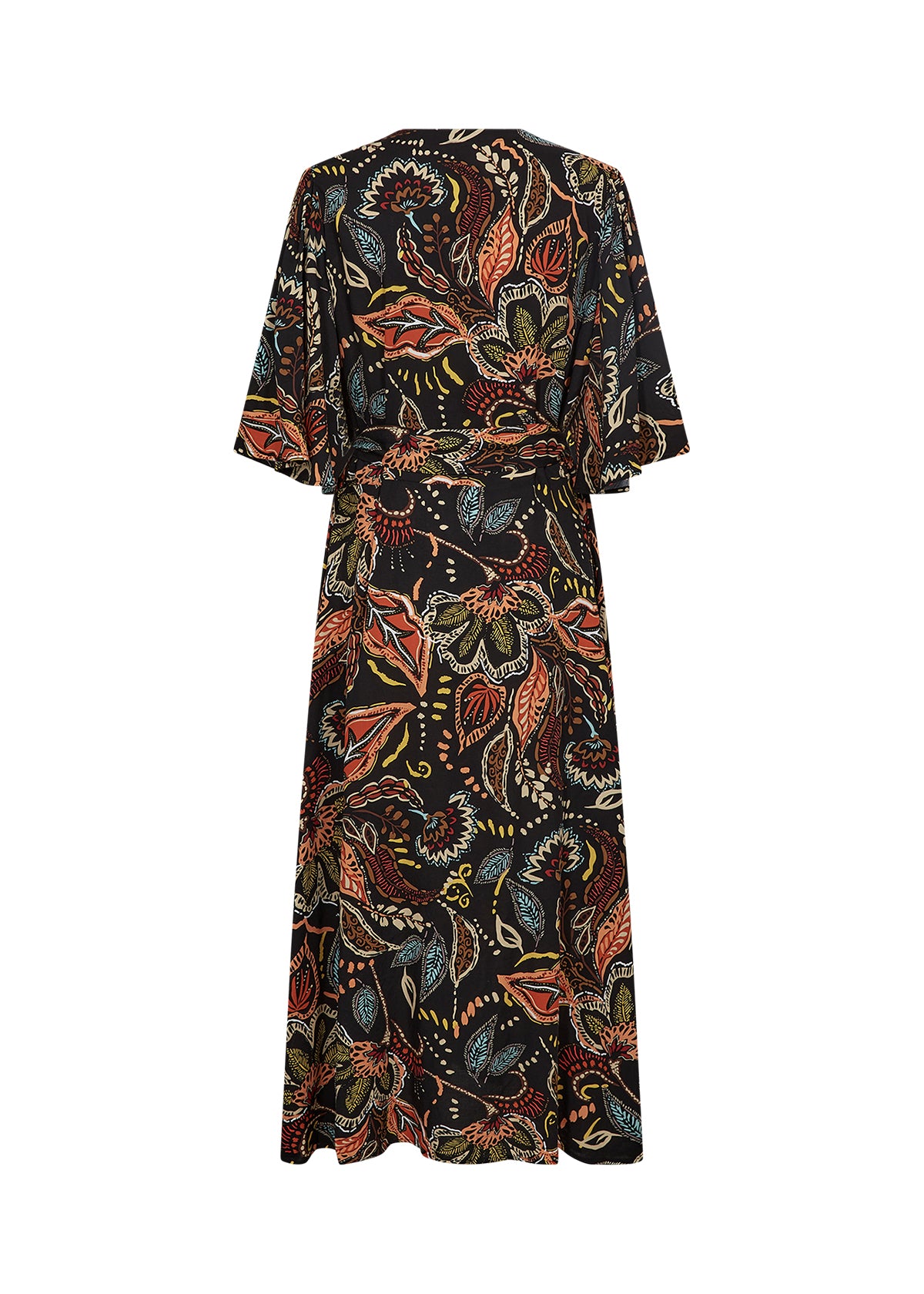 SOYA CONCEPT Emine 3 Black Paisley Floral Dress