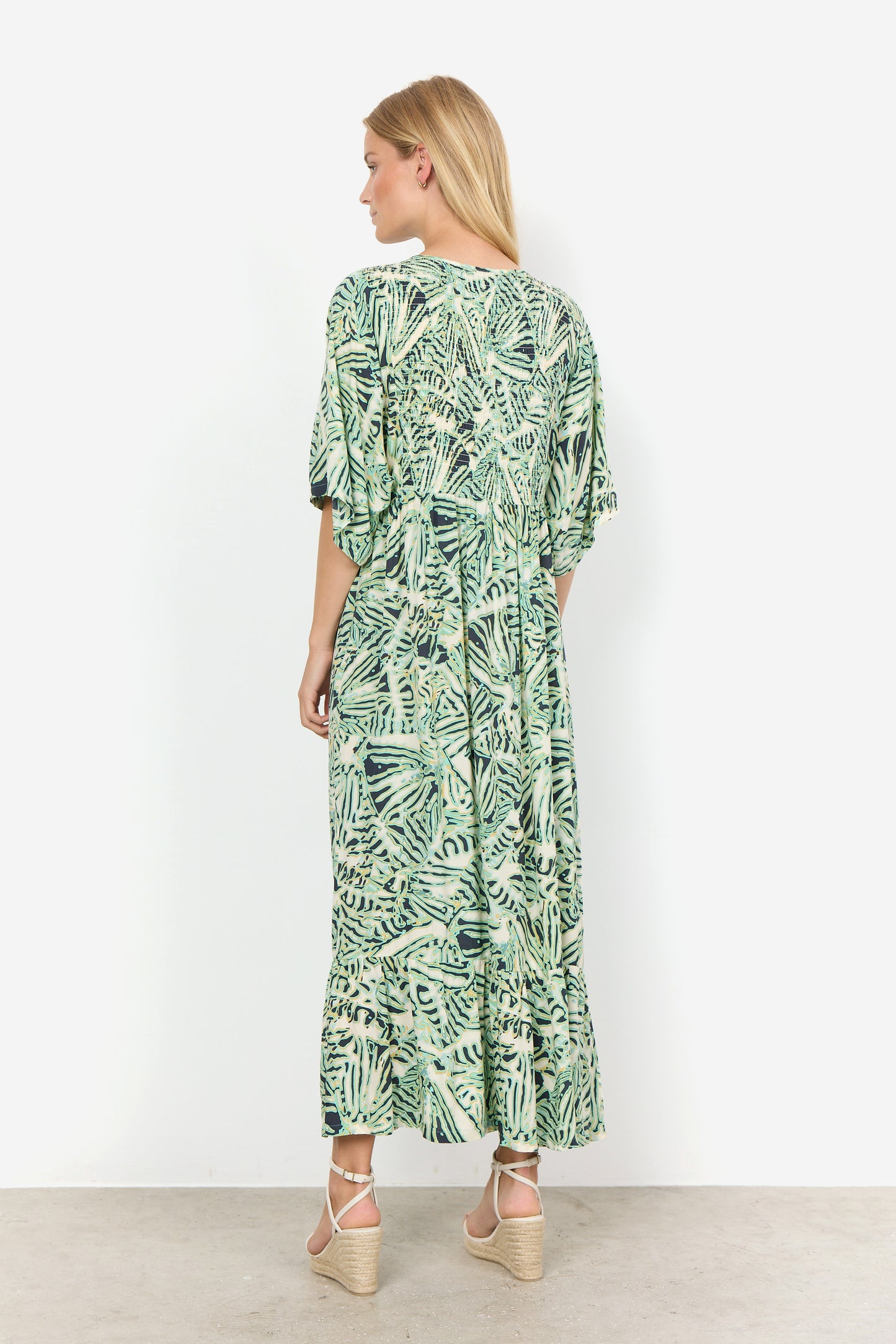 SOYA CONCEPT Ena Aqua Print Dress