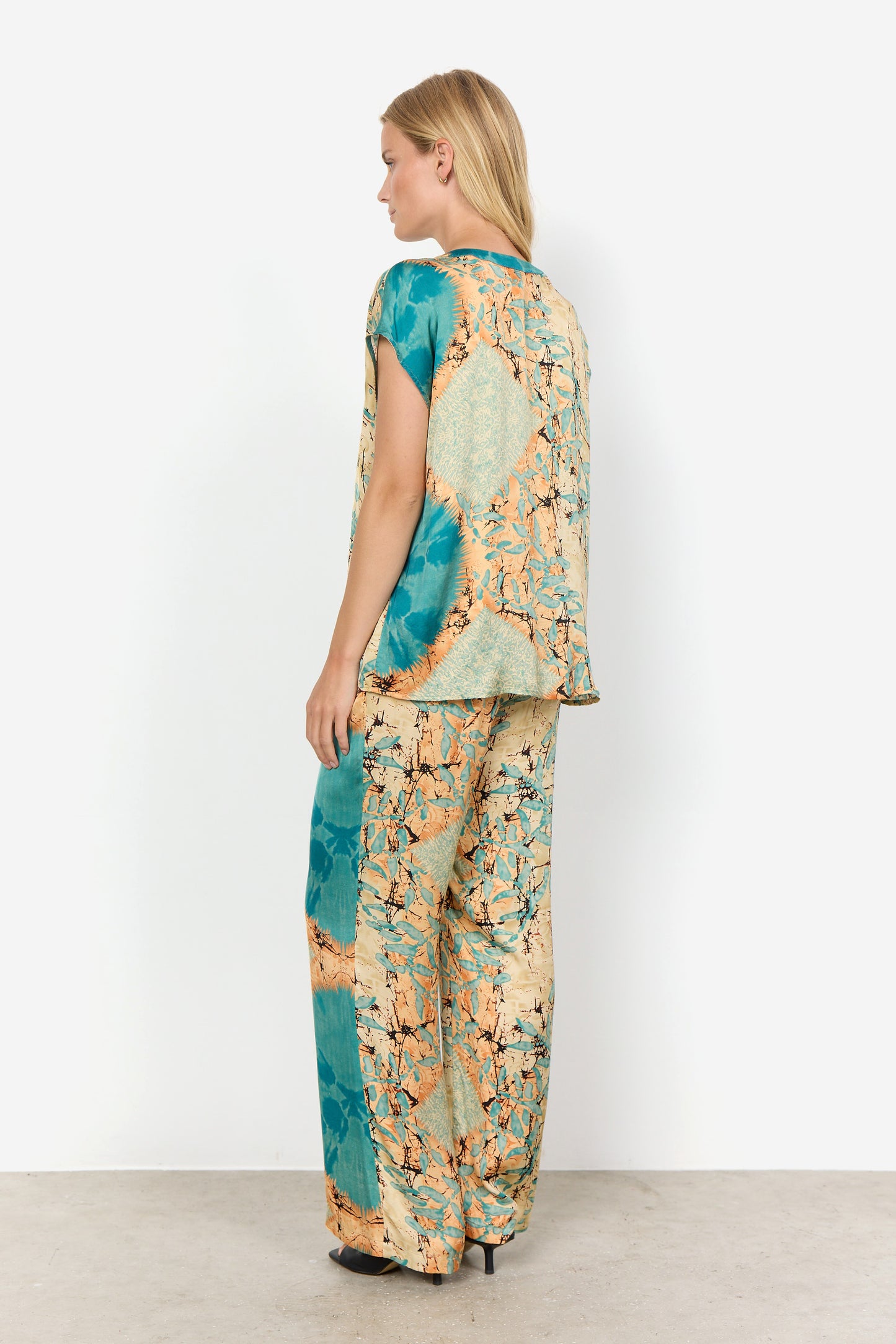 SOYA CONCEPT Emly 1 Satin Print Blouse