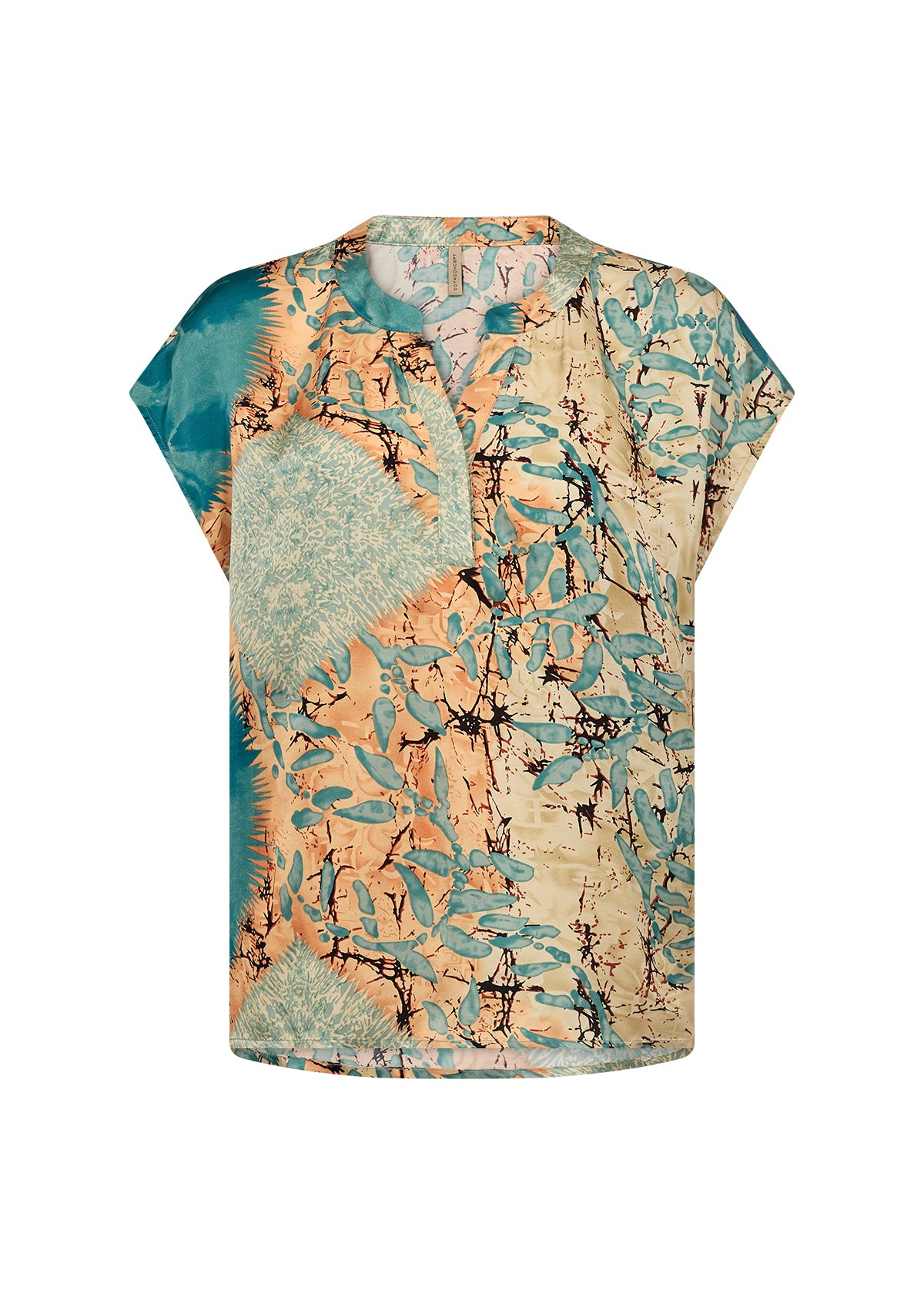 SOYA CONCEPT Emly 1 Satin Print Blouse