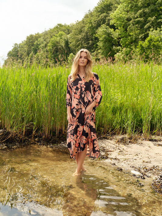 SOYA CONCEPT PEACH Floral Dress