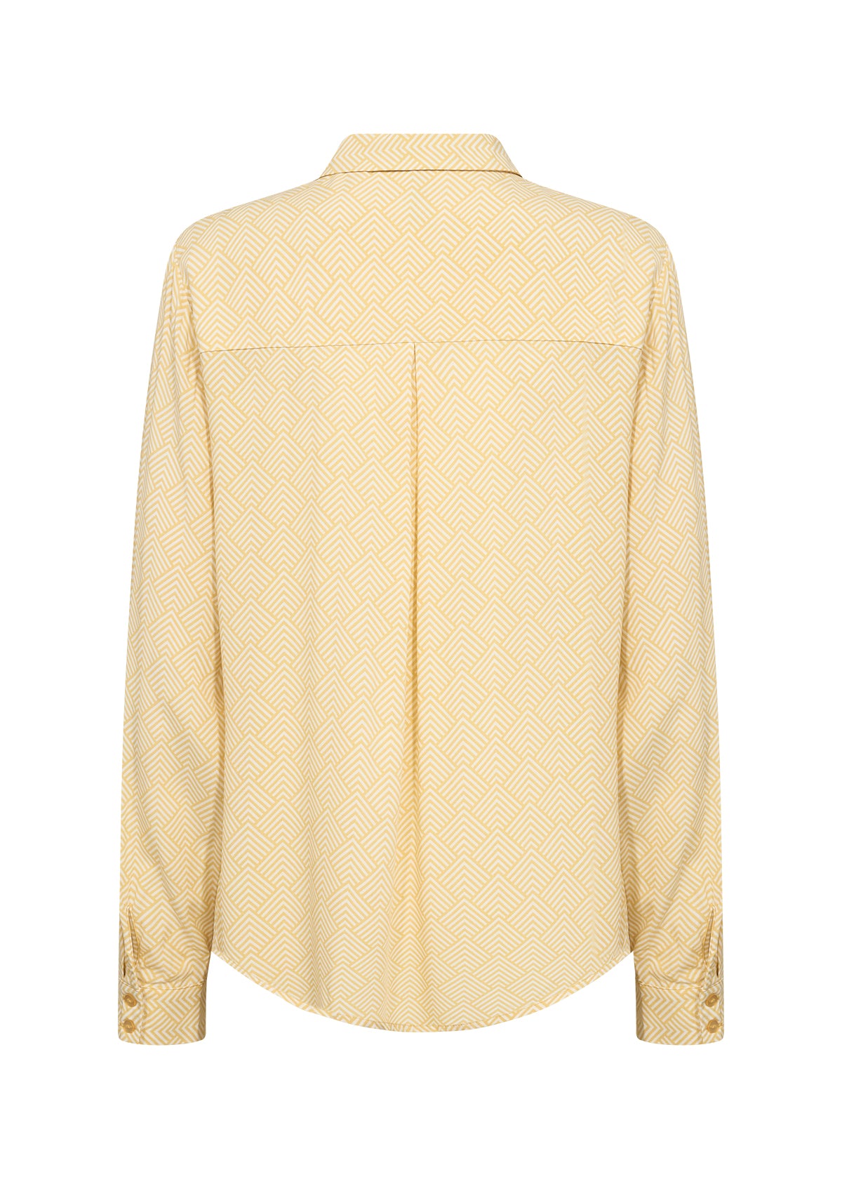 SOYA CONCEPT POSH Sunshine Yellow Geo Print Blouse
