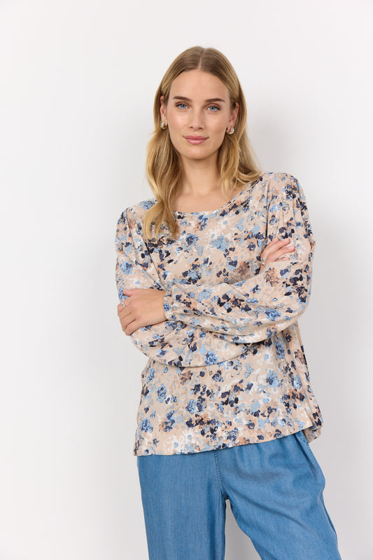 SOYA CONCEPT PAMMI Floral Print Blouse