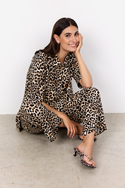 SOYA CONCEPT PIETTA Leopard Trousers