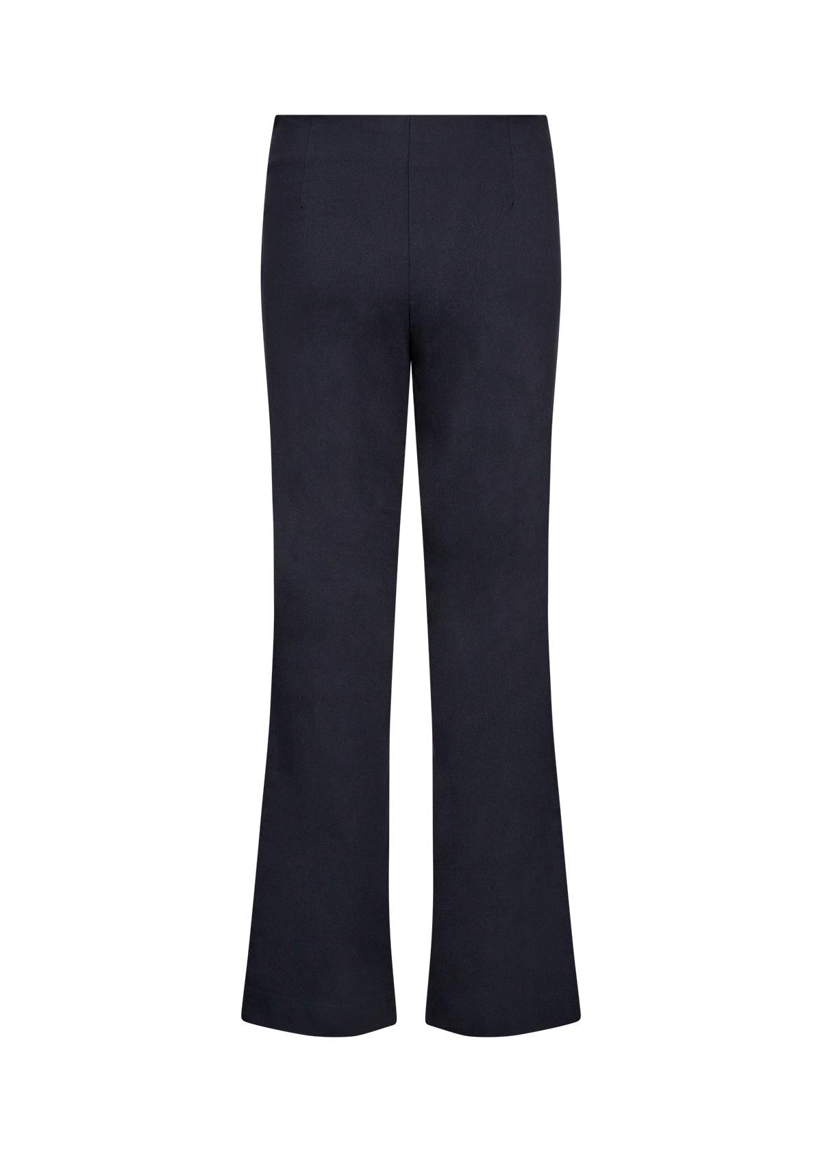 SOYA CONCEPT Lilly Navy Tailored Pants – Straight Leg Button Detail Trousers