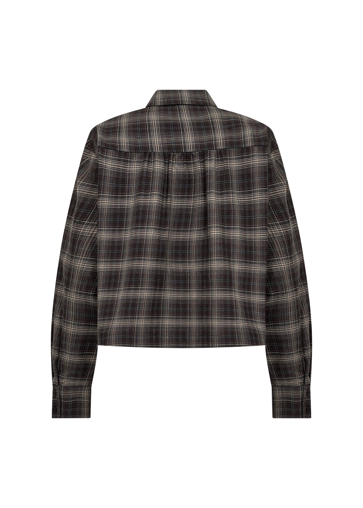 SOYA CONCEPT HASINA Plaid Button Down Shirt