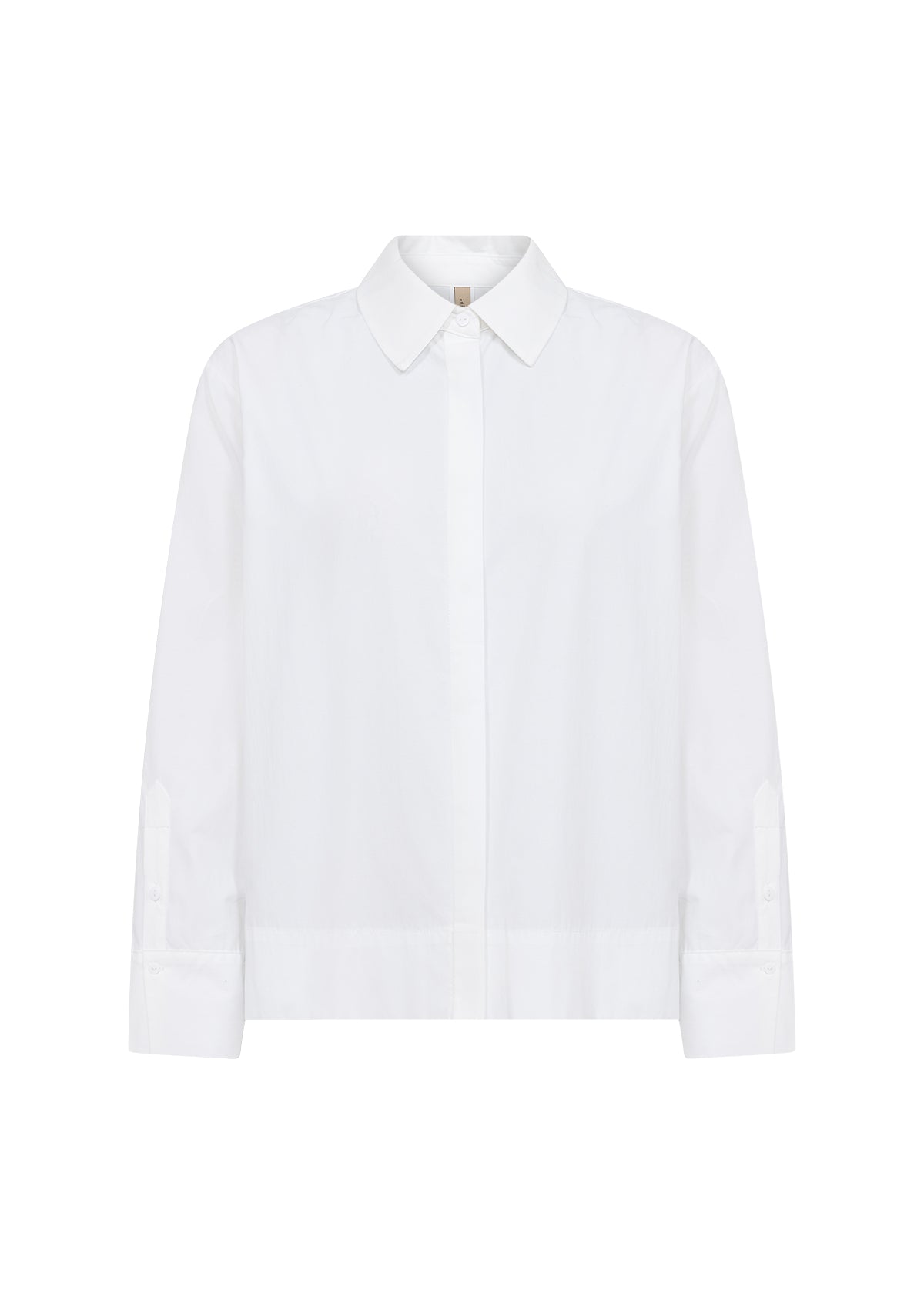 SOYA CONCEPT NETTI 136 White Button Down Blouse