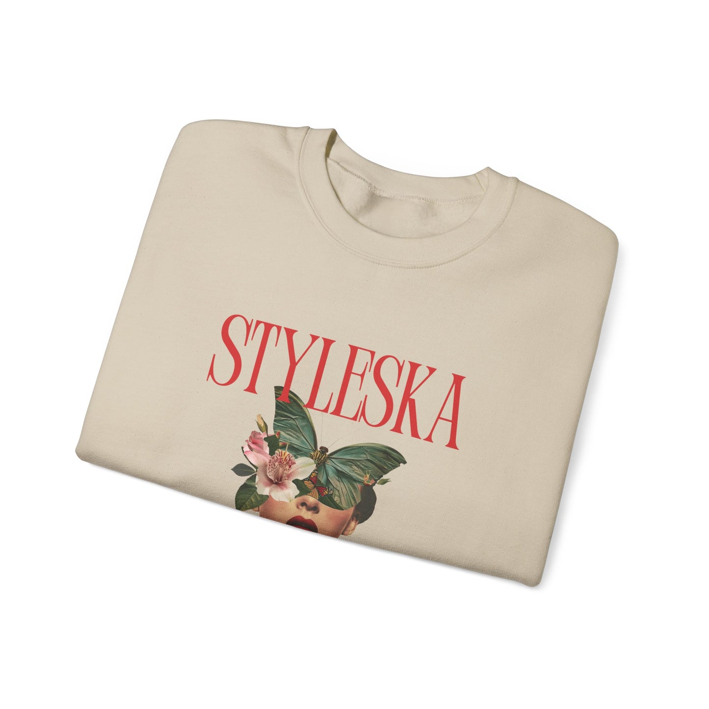 STYLESKA NEW ERA Graphic Crewneck | Gildan 18000 | Statement Sweatshirt | Unisex Fit
