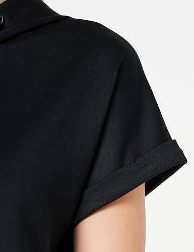 SOYA CONCEPT Banu 143 Black Modal Short Sleeve Sweatshirt
