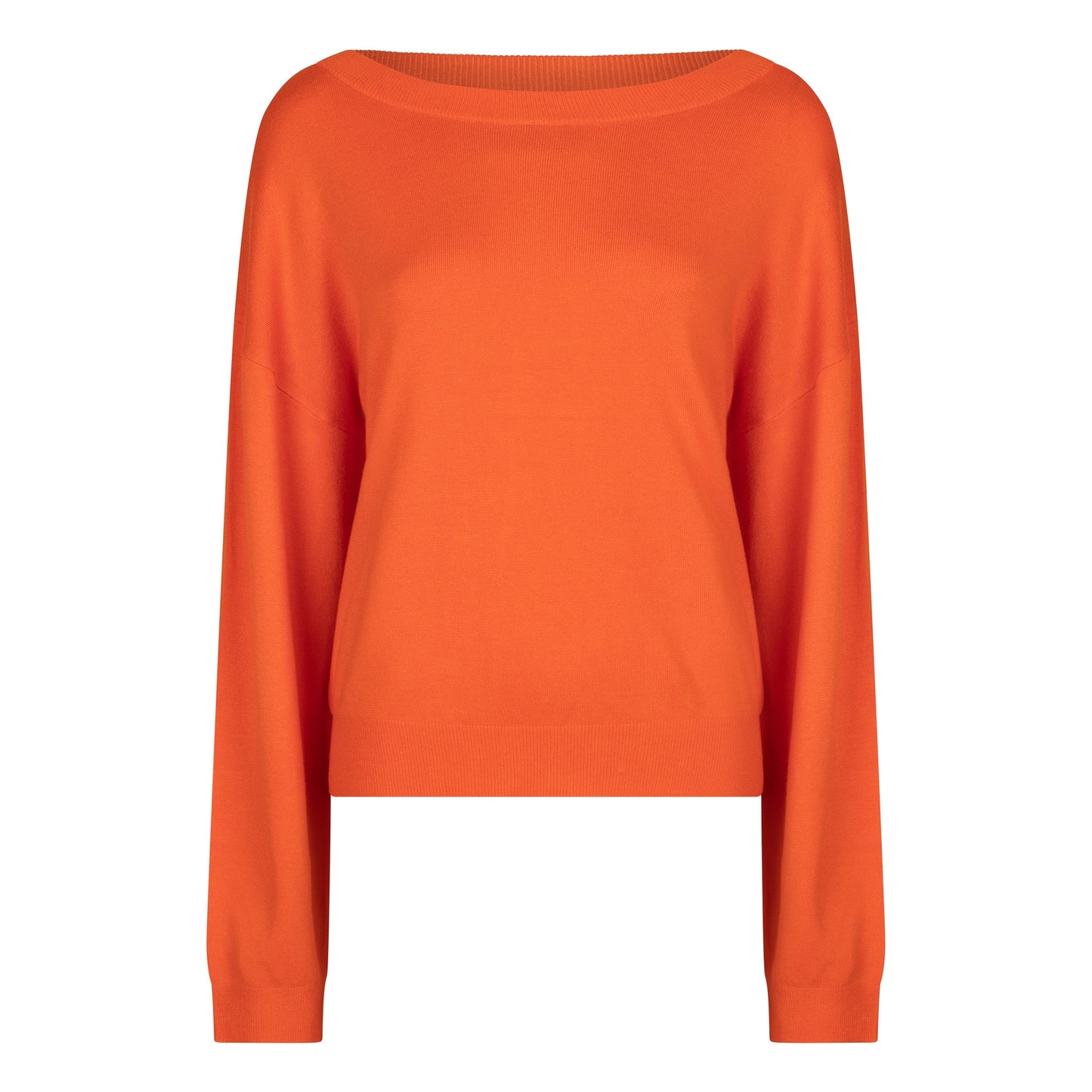 ESQUALO Bold Orange Longsleeve Knit