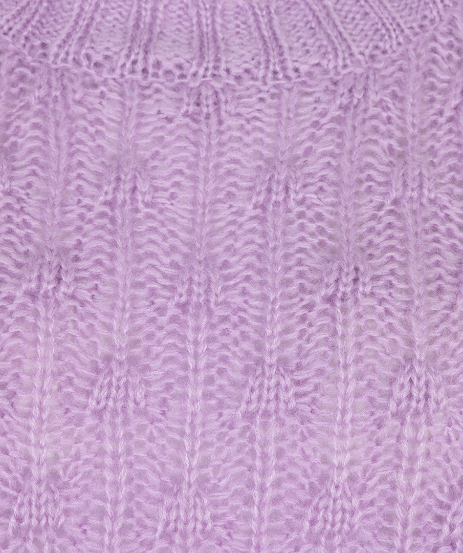ESQUALO MAEVE Lilac Soft Pullover Knit