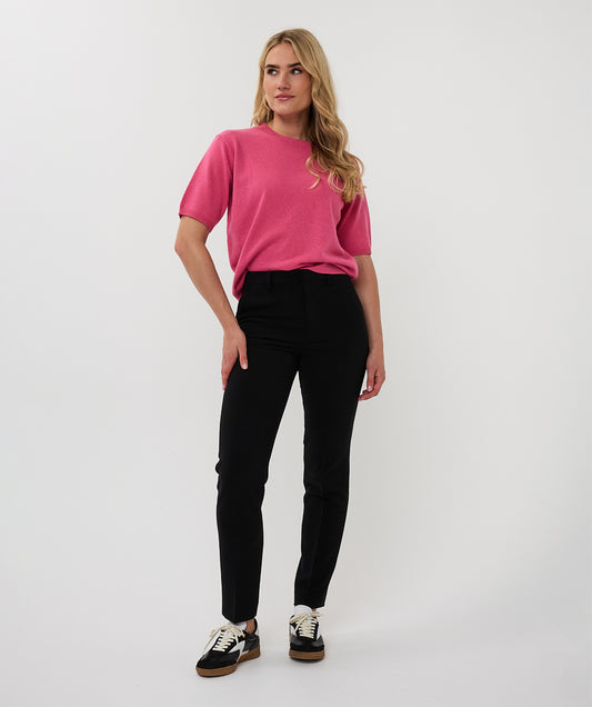 ESQUALO Black Chino City Trousers
