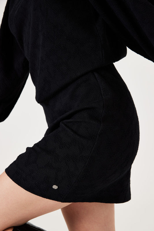GARCIA Black Belle Mini Skirt