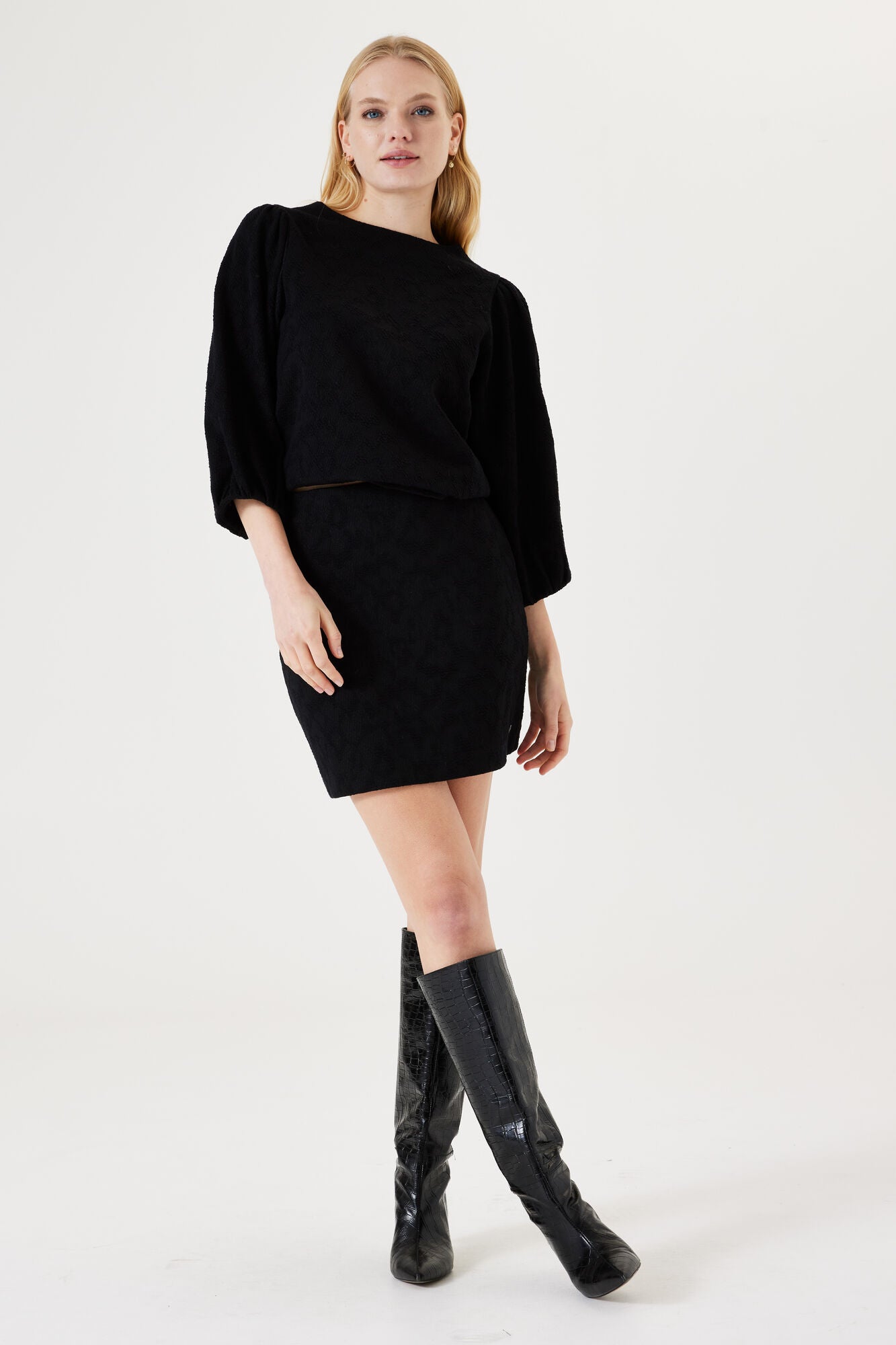 GARCIA Black Belle Mini Skirt