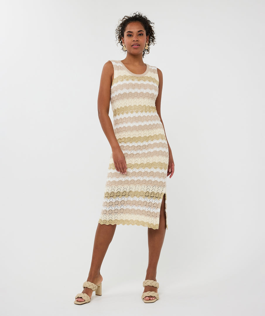 ESQUALO Sienna Crochet Dress