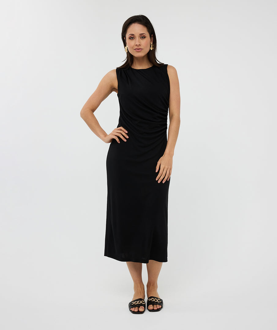 ESQUALO Adèle Black Dress