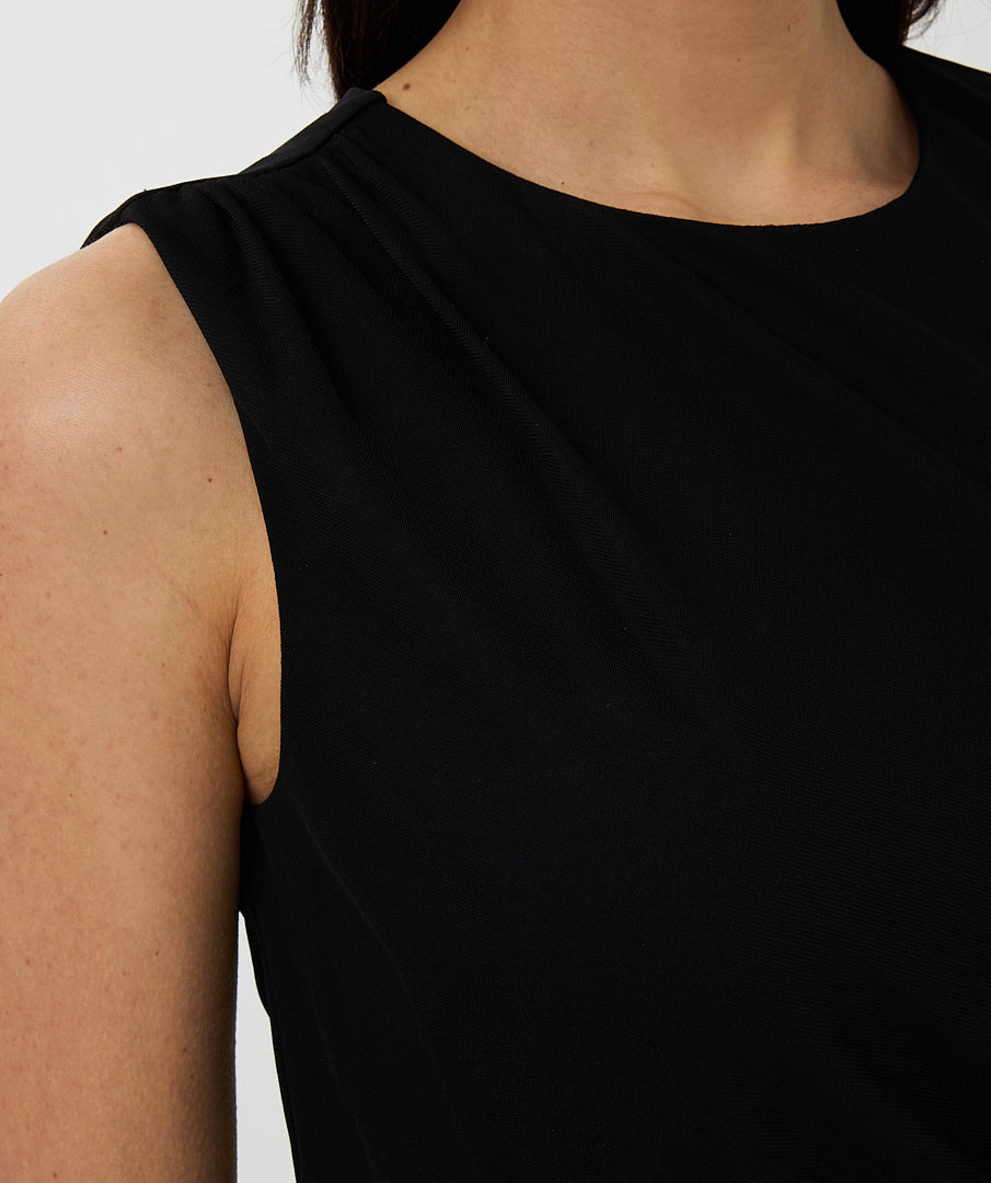 ESQUALO Adèle Black Dress
