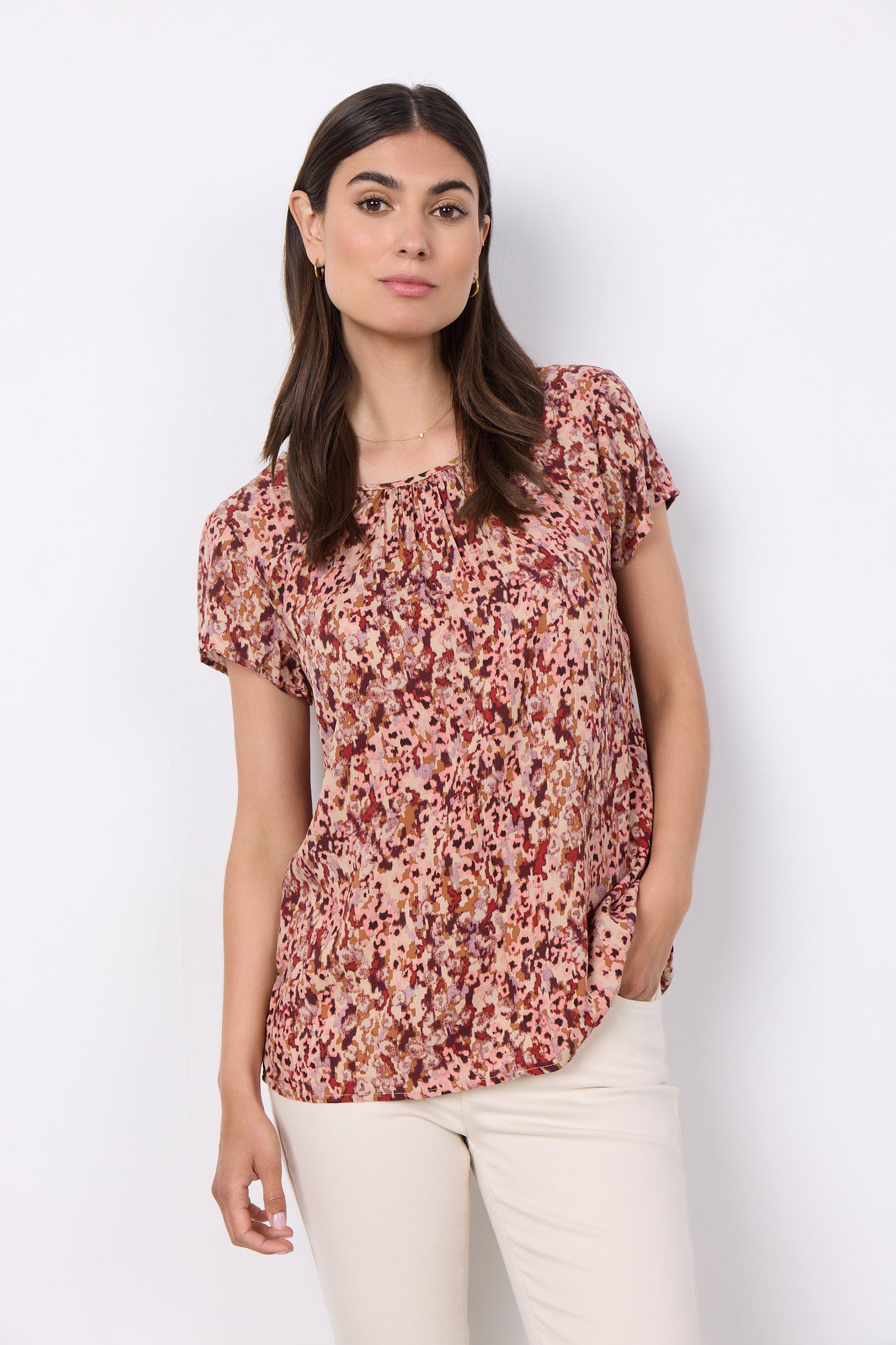 SOYA CONCEPT MINEA 1 Berry Blend Shirt