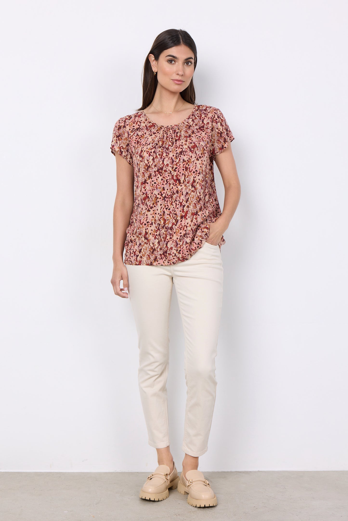 SOYA CONCEPT MINEA 1 Berry Blend Shirt