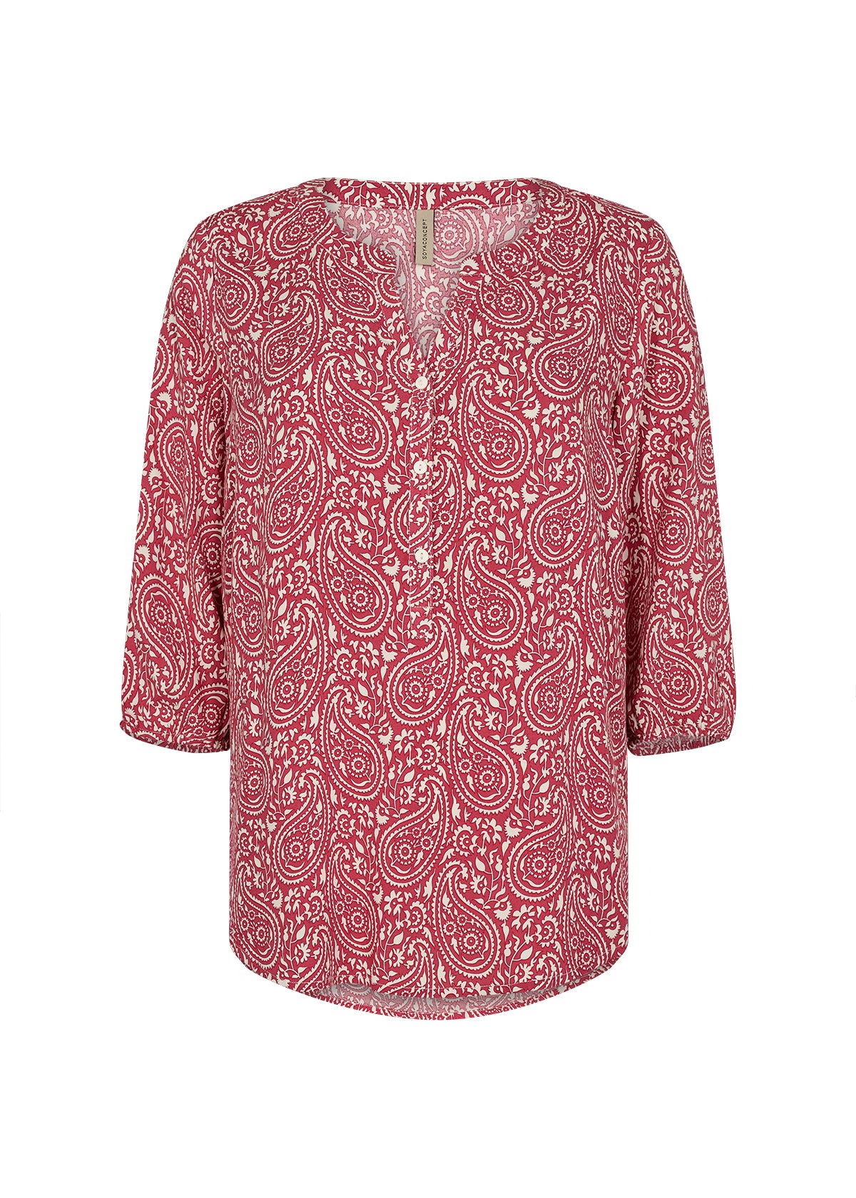 SOYA CONCEPT MOLLY 2 Berry Print Blouse