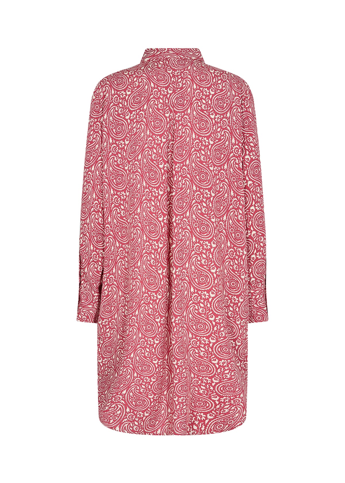SOYA CONCEPT MOLLY 3 Berry Paisley Tunic Shirt Dress