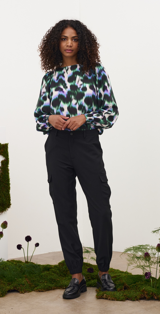 KAFFE KAamilia Flower Print Blouse