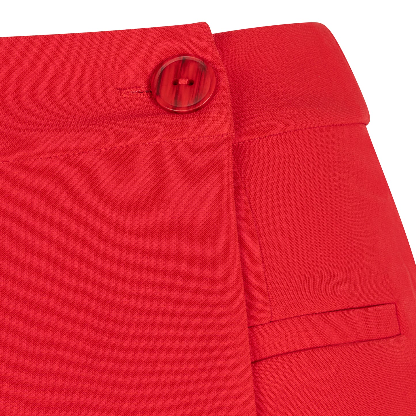 ESQUALO Scarlet Red Skort City