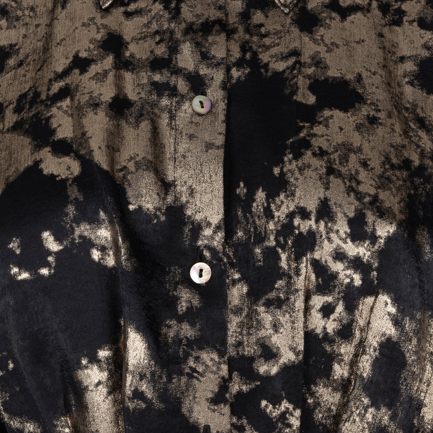 ESQUALO Starlight Black & Gold Dress