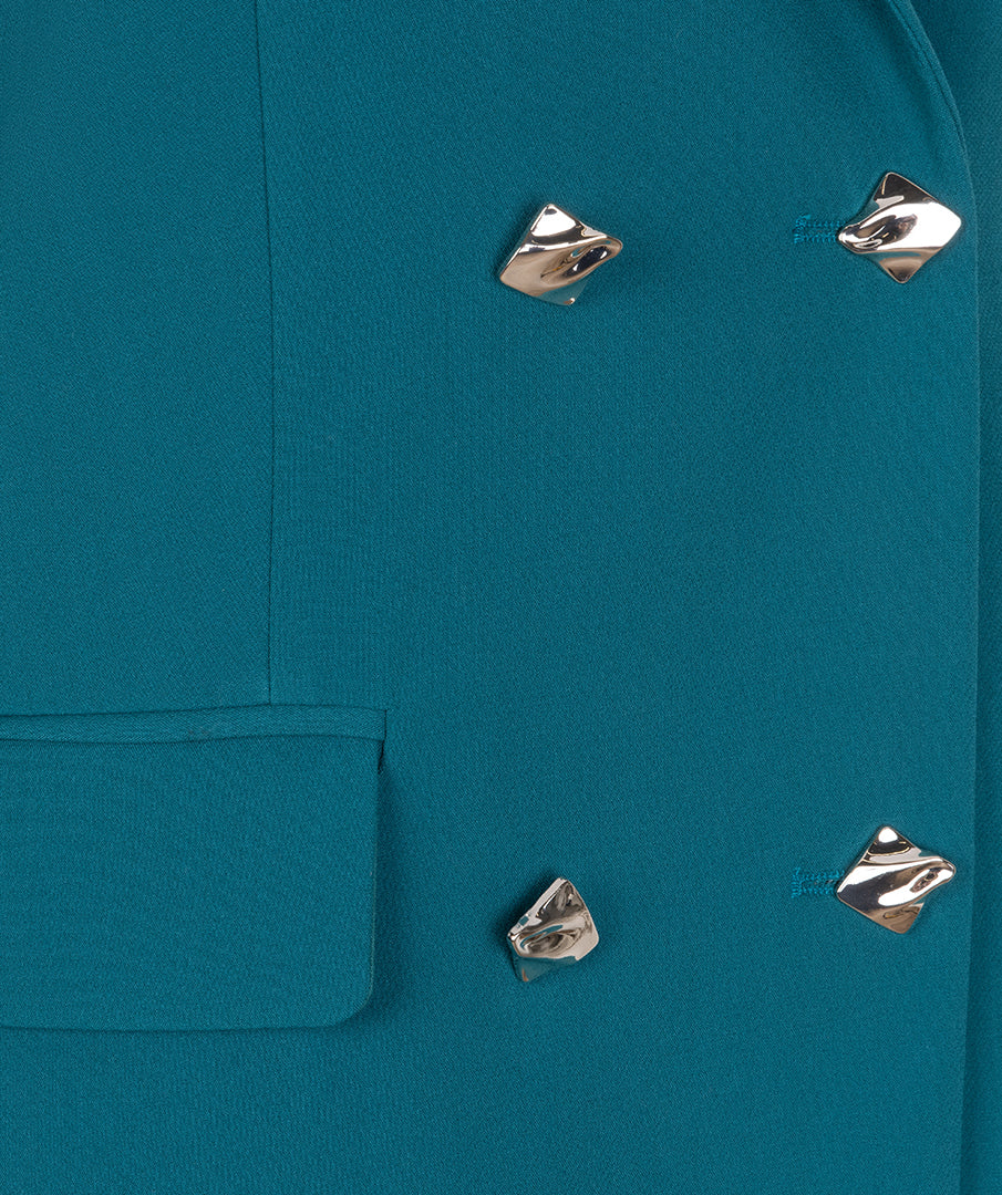 ESQUALO ESTELLE Blazer Dress (TEAL OR BLACK)