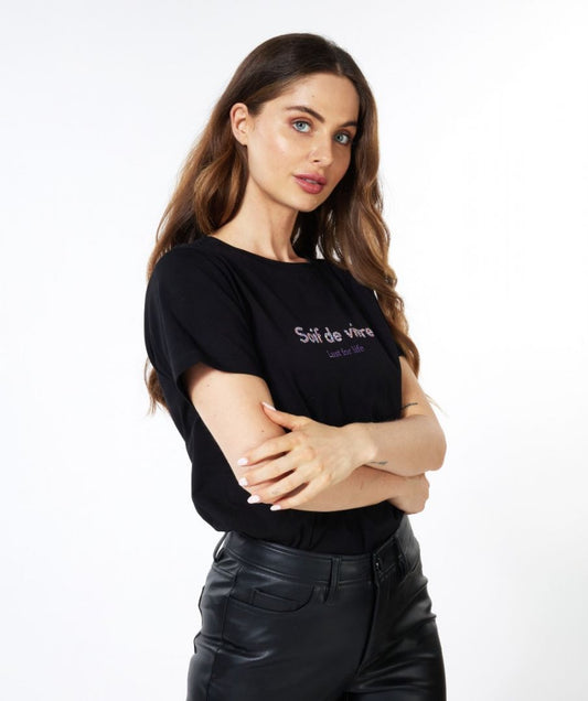 ESQUALO Candy Sprinkle Lust for Life Graphic Tee
