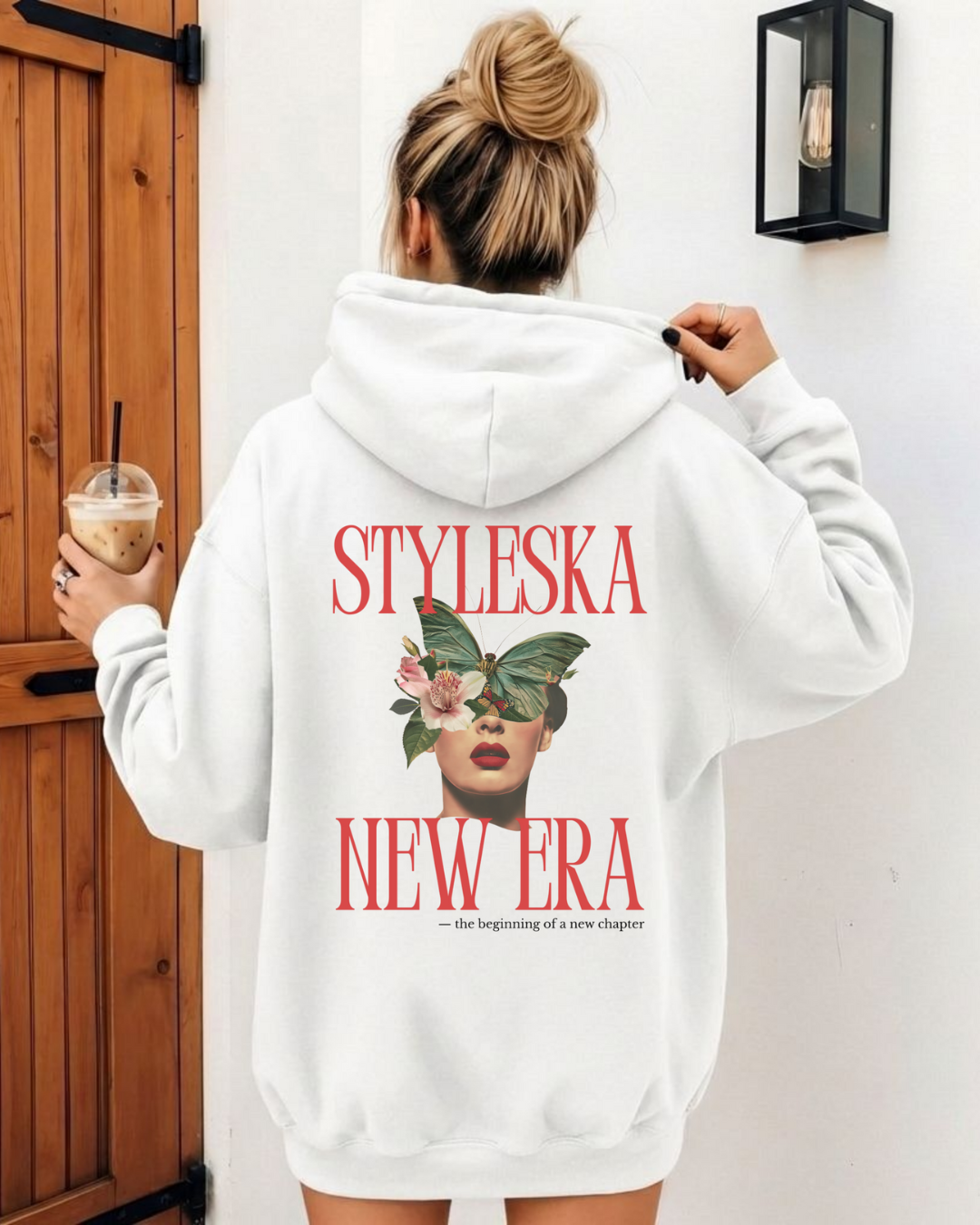 STYLESKA NEW ERA Graphic Hoodie | Gildan 18500 | Statement Hoodie | Unisex Fit