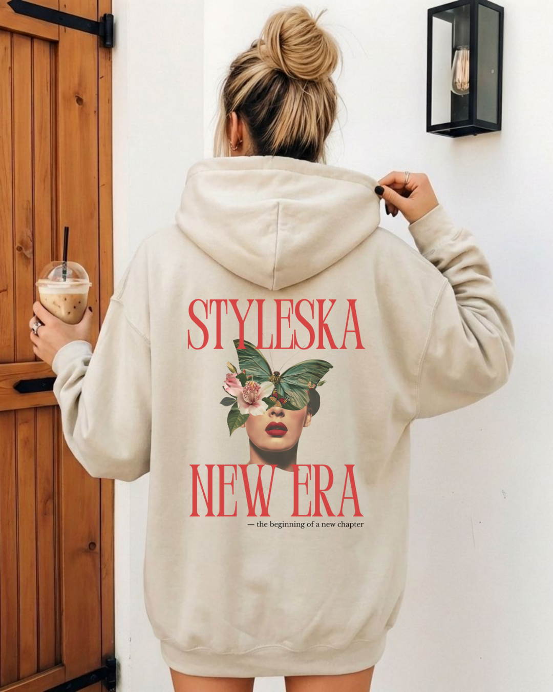 STYLESKA NEW ERA Graphic Hoodie | Gildan 18500 | Statement Hoodie | Unisex Fit