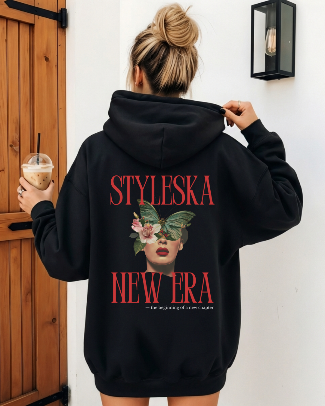 STYLESKA NEW ERA Graphic Hoodie | Gildan 18500 | Statement Hoodie | Unisex Fit