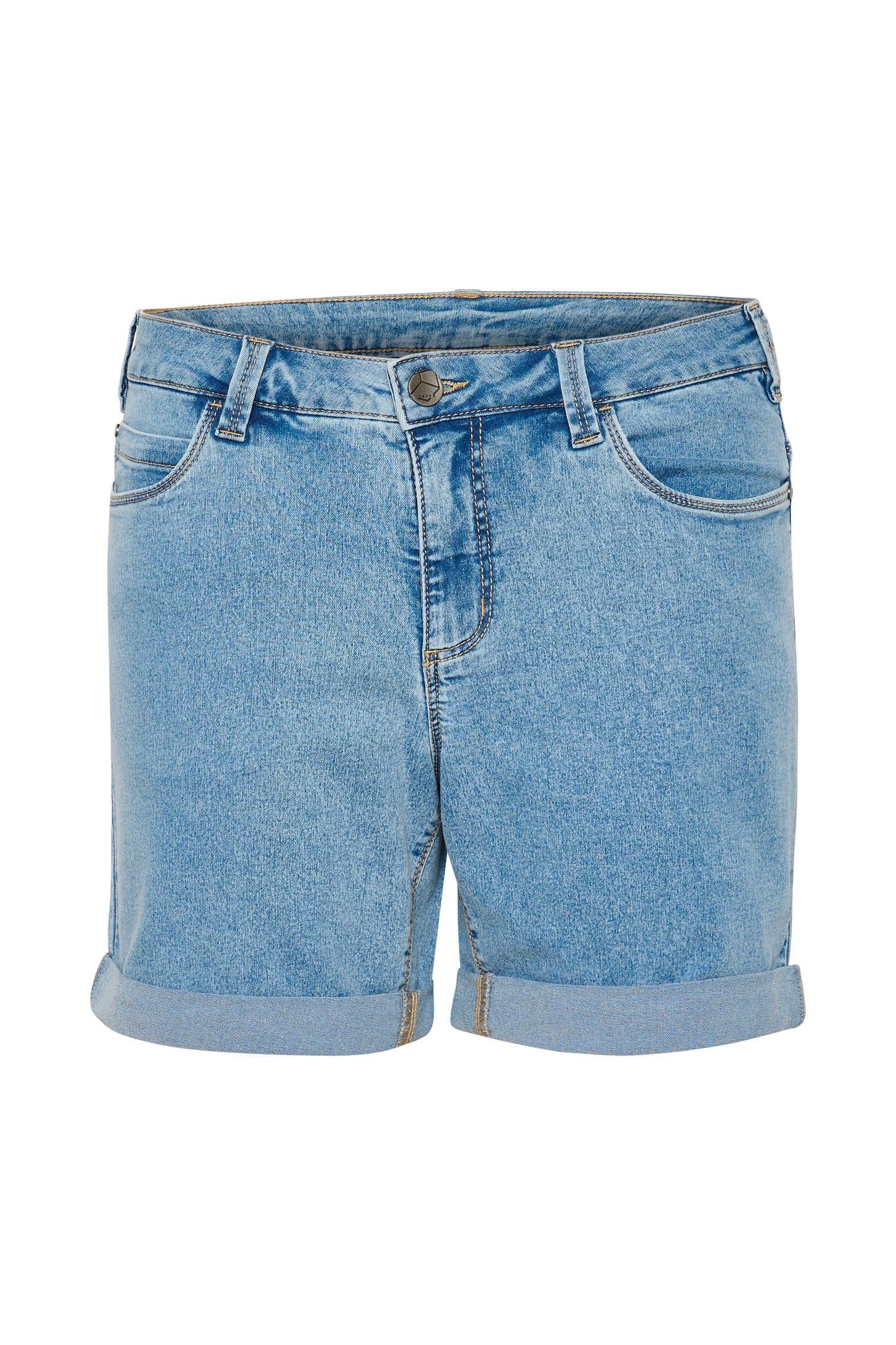 KAFFE Kavicky Light Wash Denim Shorts