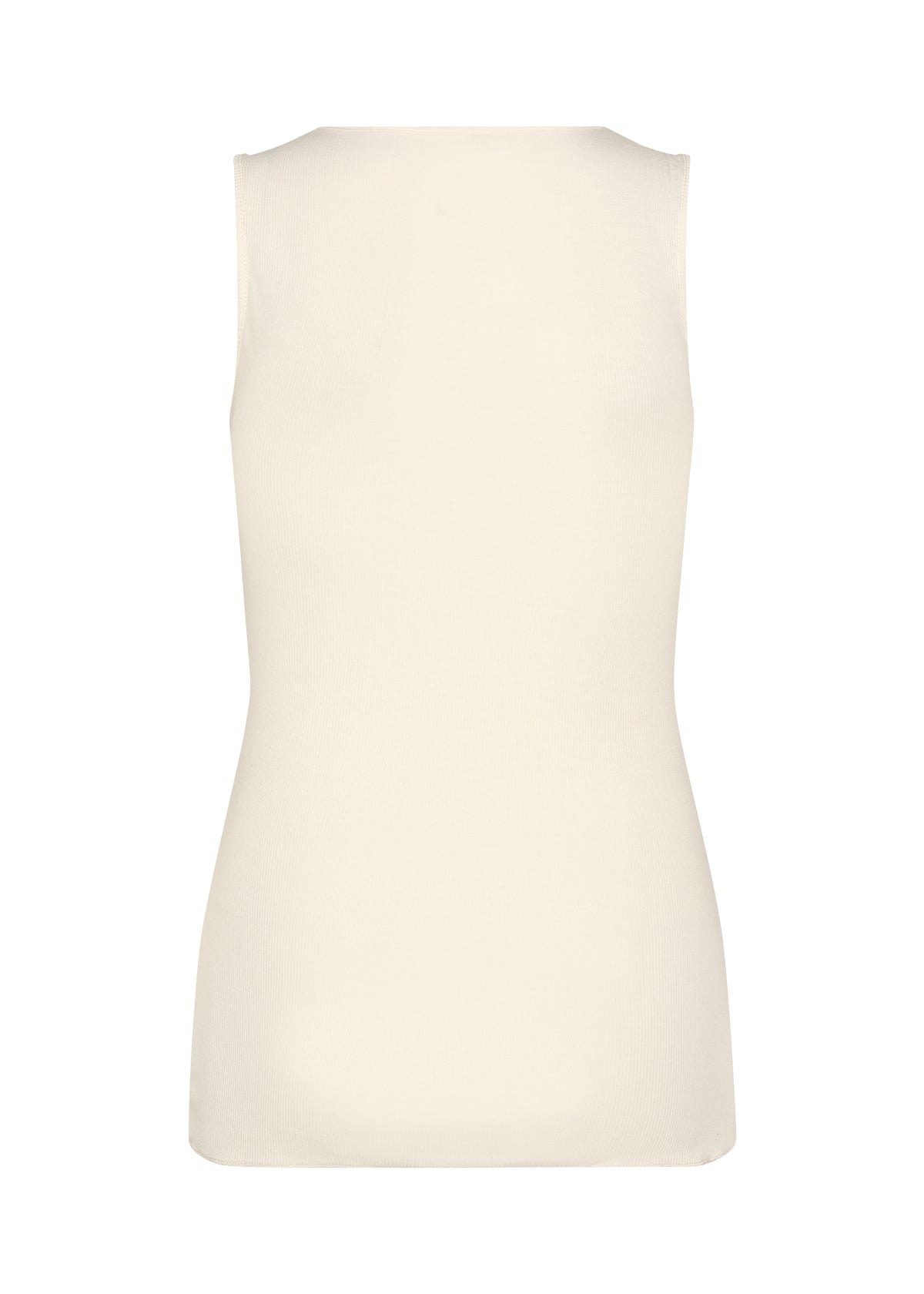 SOYA CONCEPT Ryan 31 Cream Ribbed Lace Collared Camisole