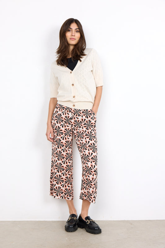 SOYA CONCEPT DOLLIE 735 Cream Short Sleeve Cardigan